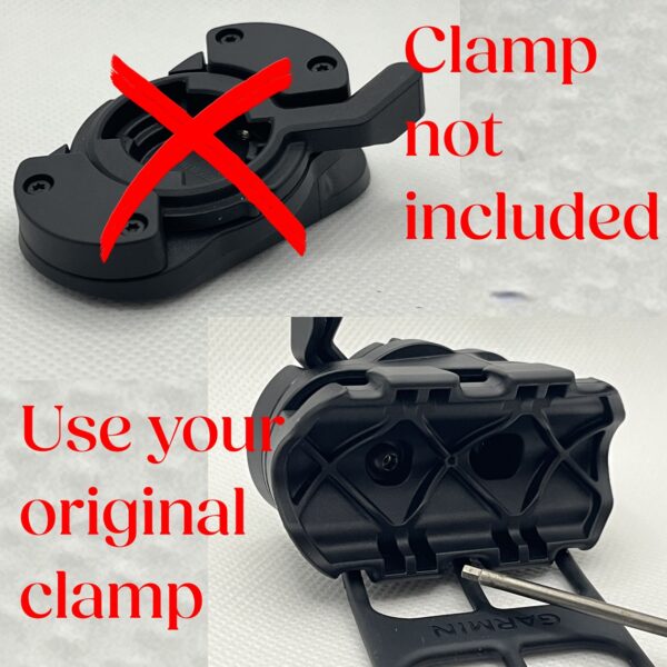 Trek Bontrager Saddle to Garmin Varia RCT715 Mount - Image 2